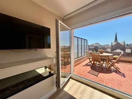 2 bed penthouse in Barcelona ciudad